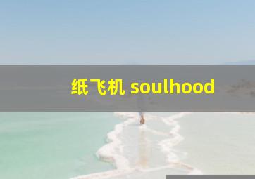 纸飞机 soulhood